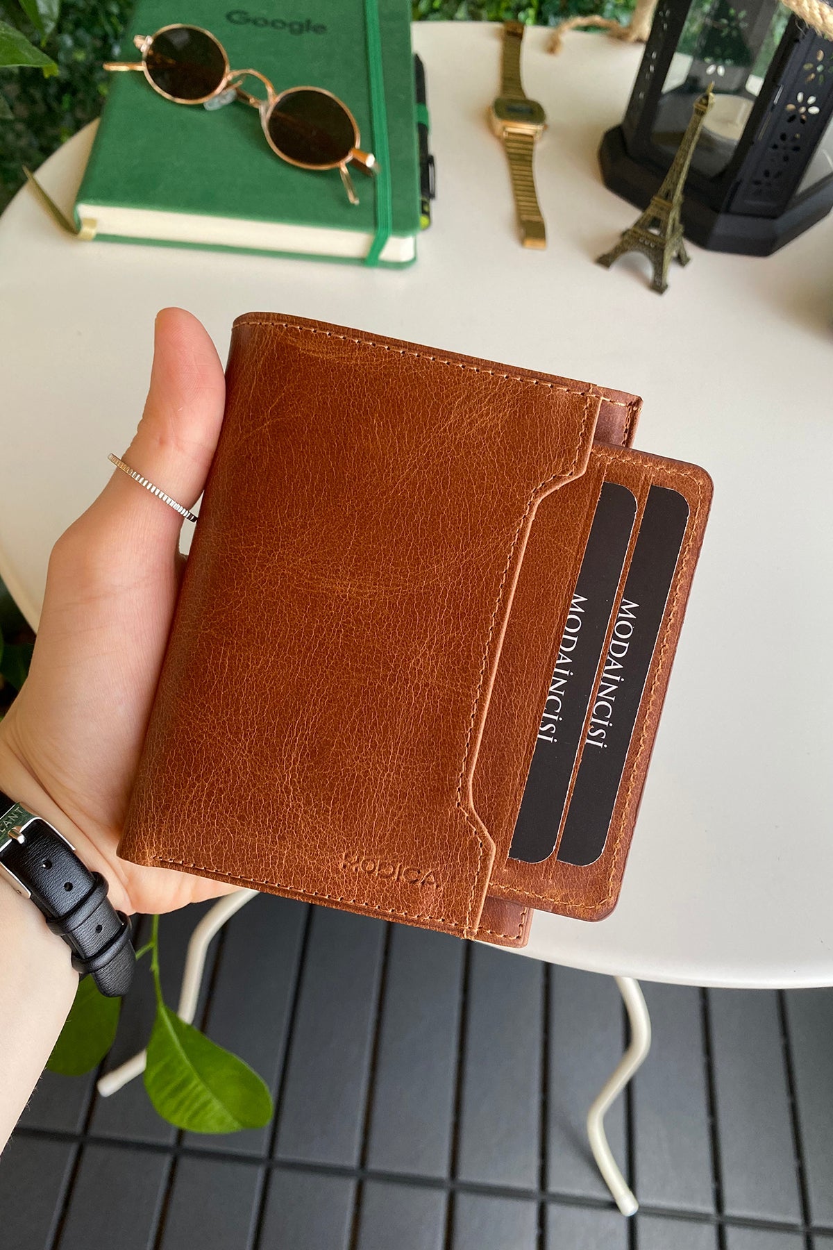 Oregon - Genuine Leather Wallet with Removable Card Holder