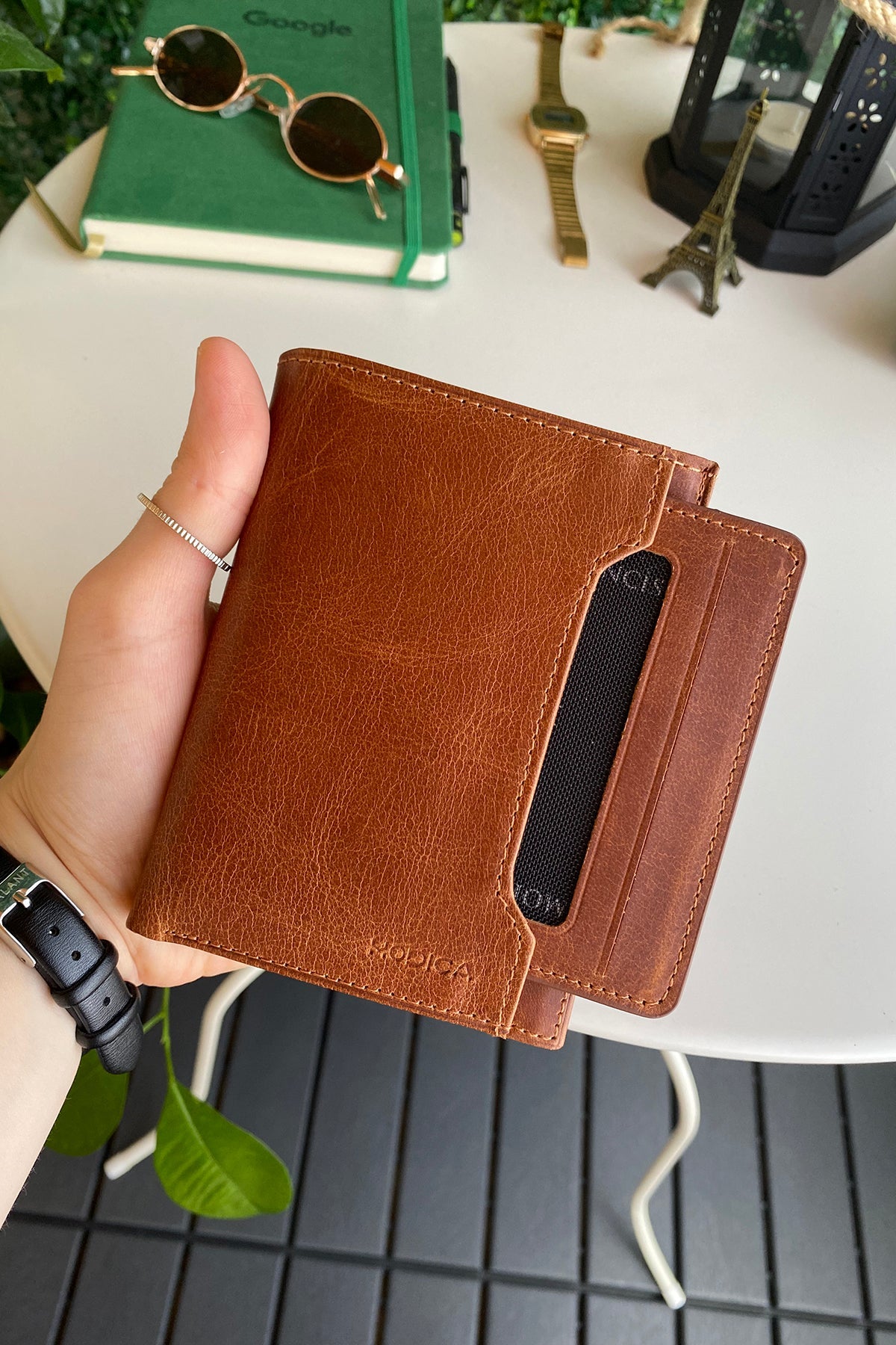 Oregon - Genuine Leather Wallet with Removable Card Holder