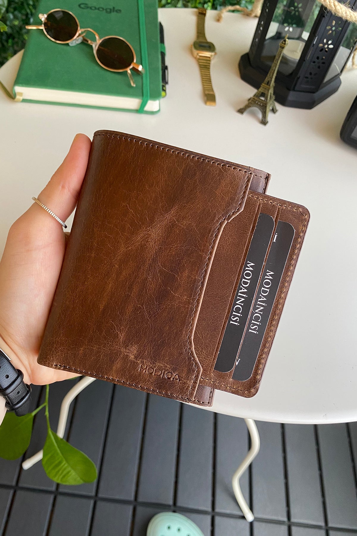 Oregon - Genuine Leather Wallet with Removable Card Holder