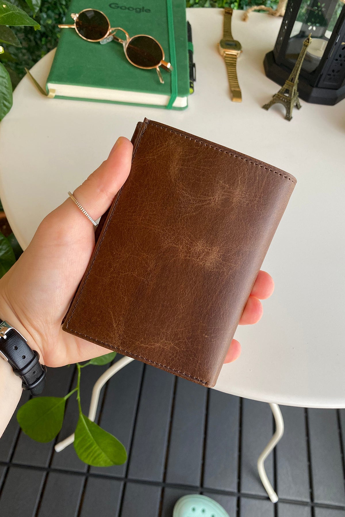 Oregon - Genuine Leather Wallet with Removable Card Holder