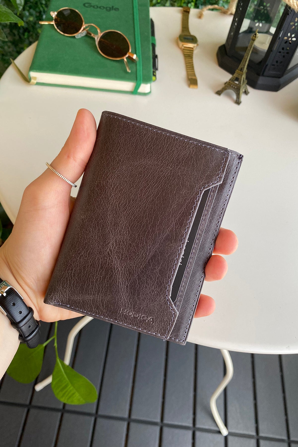 Oregon - Genuine Leather Wallet with Removable Card Holder