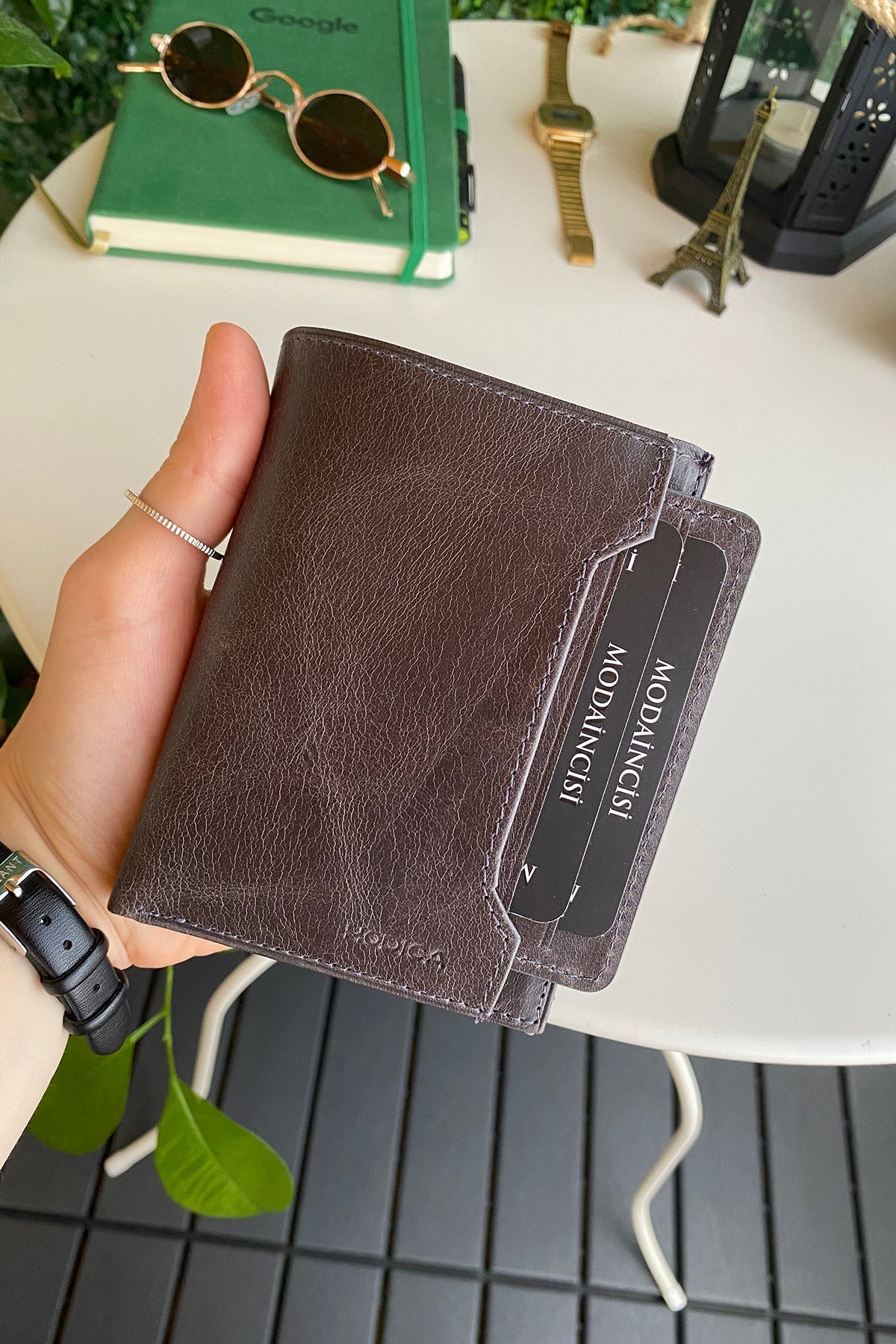 Oregon - Genuine Leather Wallet with Removable Card Holder