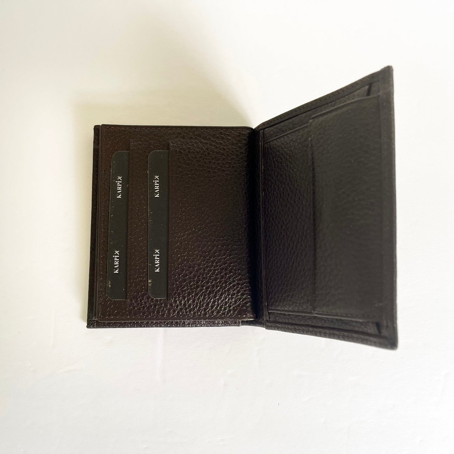 Handmade Real Leather Wallet – The Ultimate Official Gift for Men & Women - Dark Brown