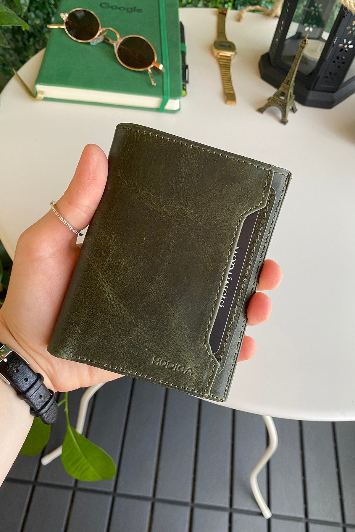 Oregon - Genuine Leather Wallet with Removable Card Holder