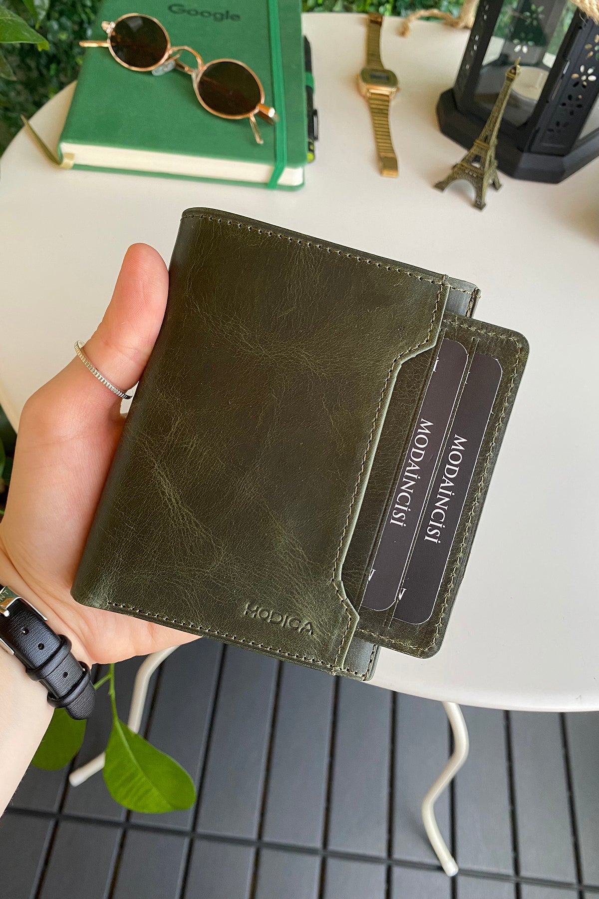 Oregon - Genuine Leather Wallet with Removable Card Holder