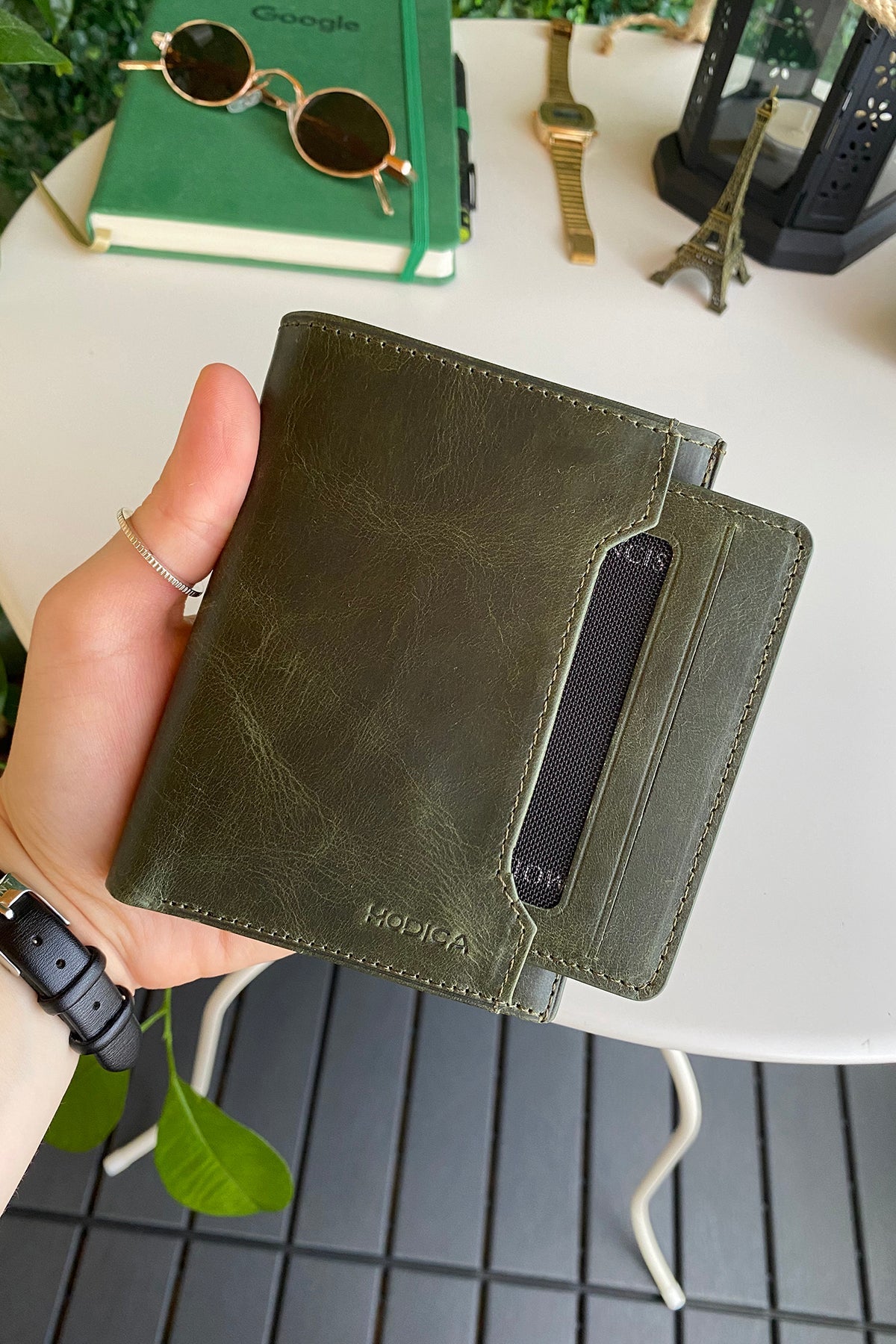 Oregon - Genuine Leather Wallet with Removable Card Holder