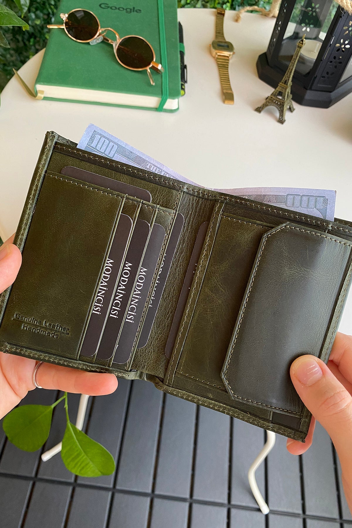 Oregon - Genuine Leather Wallet with Removable Card Holder