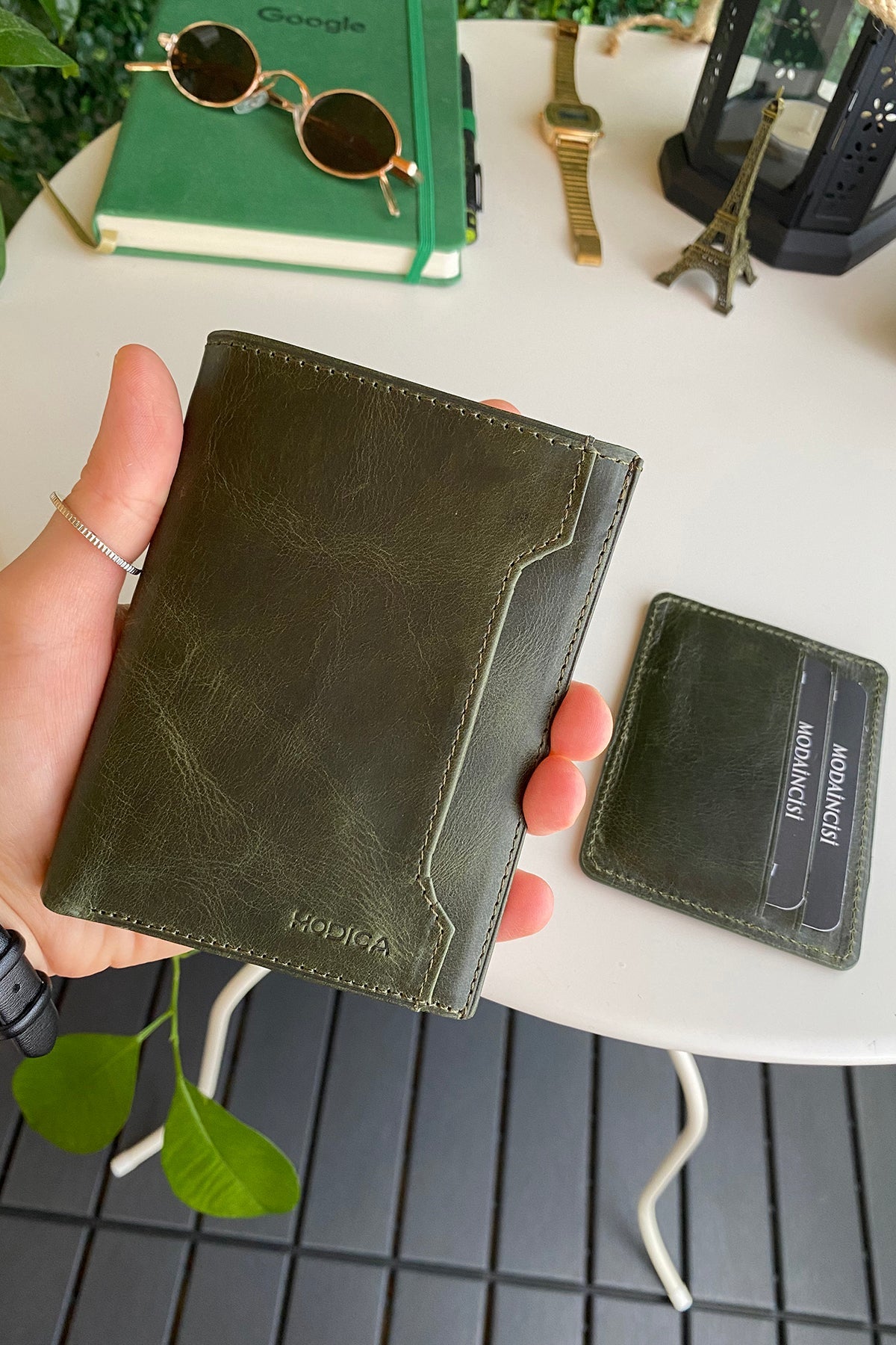 Oregon - Genuine Leather Wallet with Removable Card Holder