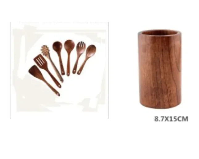 Wooden Kitchen Utensil Set