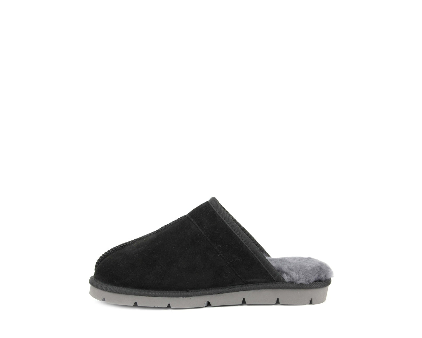 BIG N TALL - Slide Slipper - Khulan Mens - Black