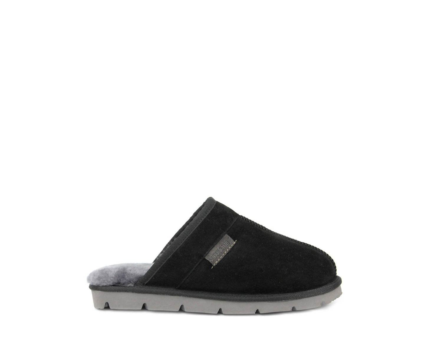 BIG N TALL - Slide Slipper - Khulan Mens - Black