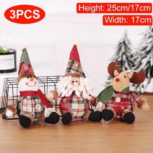 Christmas Dolls Tree Decor