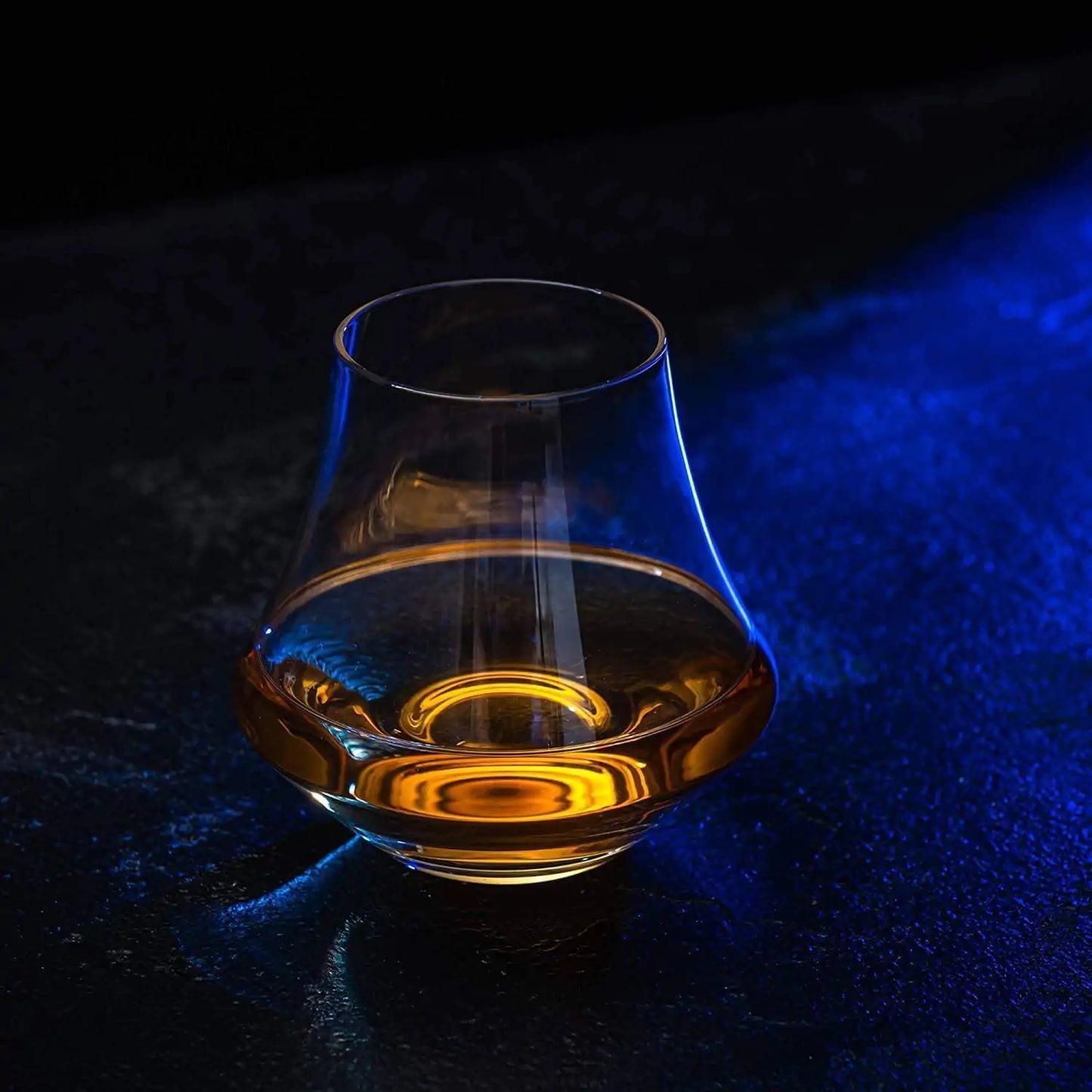 The Connoisseur's Set - Whiskey Stones & Crystal Nosing Tasting Glass