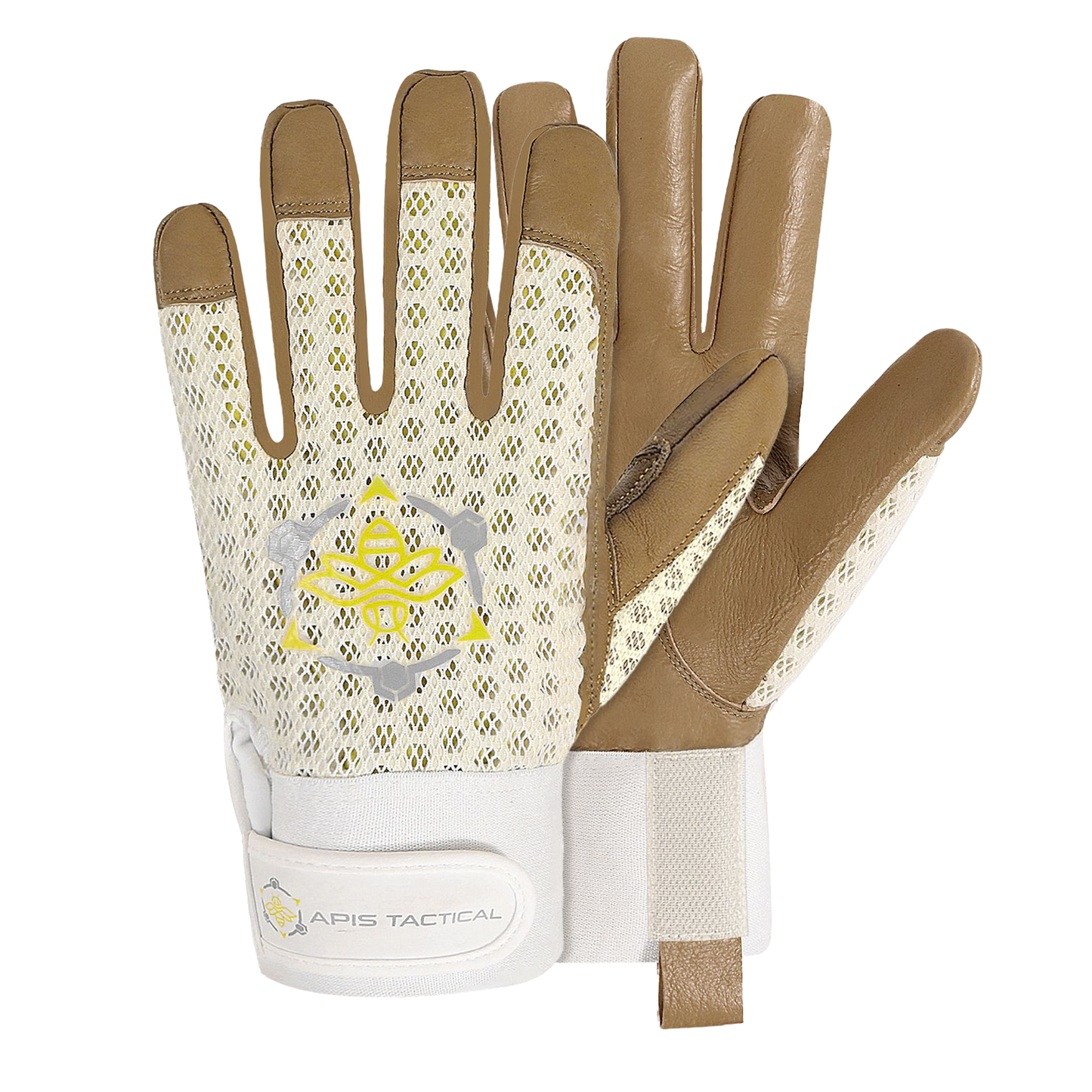 Apis Tactical Off-White PRO Beekeeping Gloves