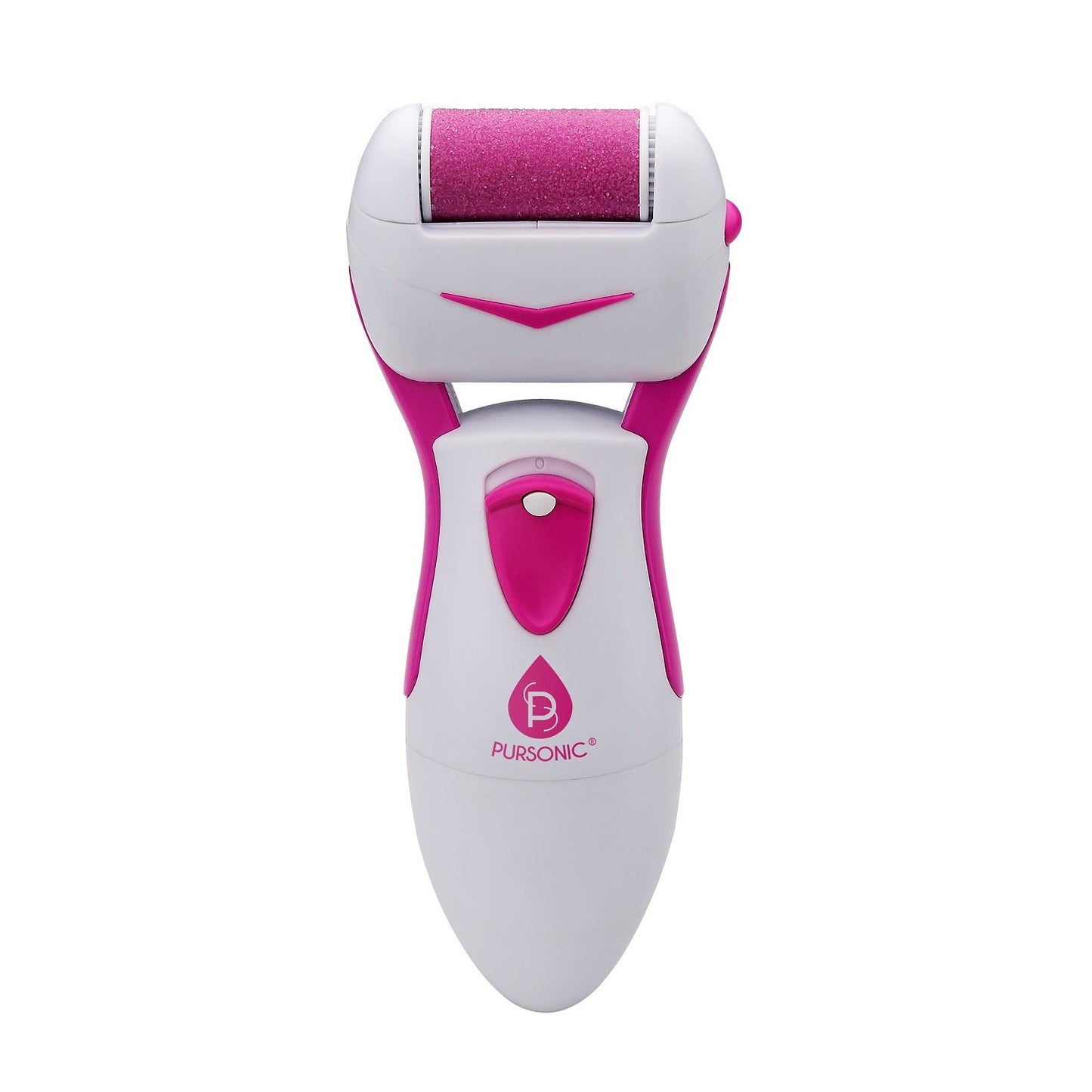 Pursonic Battery Operated Callus Remover With 360° Rotating Roller - Wet & Dry Foot Smoother