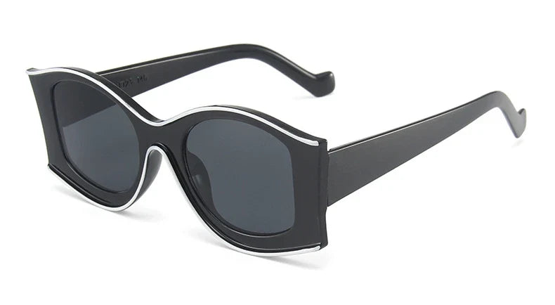 Oversized Retro Sunglasses with UV400 Photochromic Lenses for Stylish Eye Protection