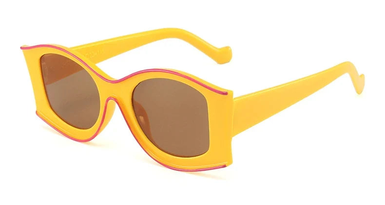 Oversized Retro Sunglasses with UV400 Photochromic Lenses for Stylish Eye Protection