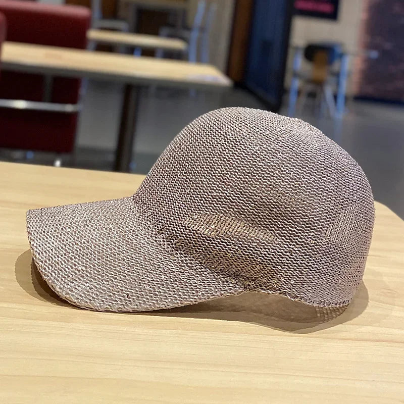 Mesh Summer Baseball Beach Hat