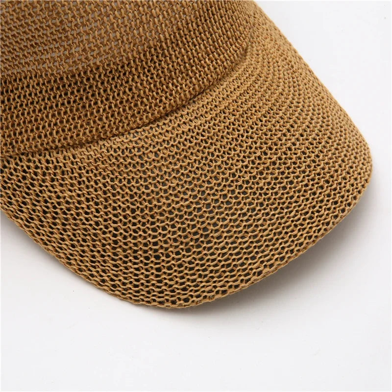 Mesh Summer Baseball Beach Hat