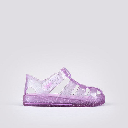 Girl's Star Glitter Jelly Sandal