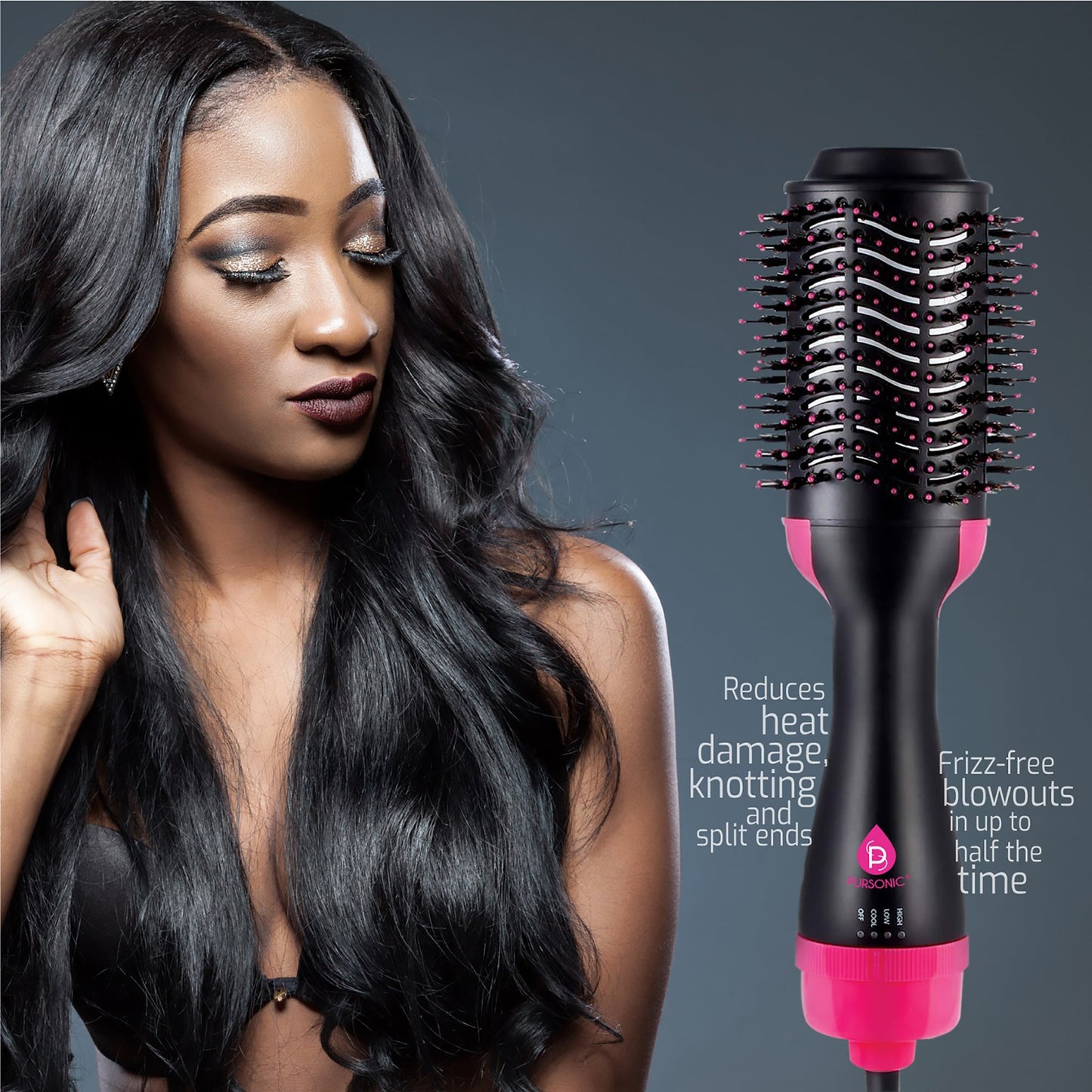 One Step Hair Dryer & Volumizer Brush