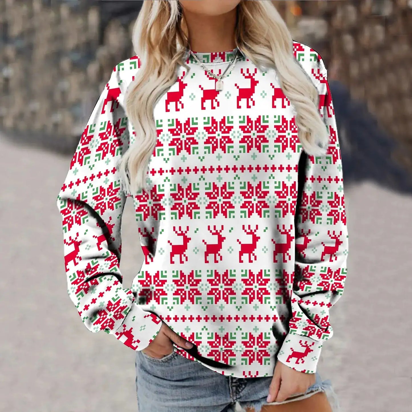 Pattern Christmas Sweater - Multiple Options