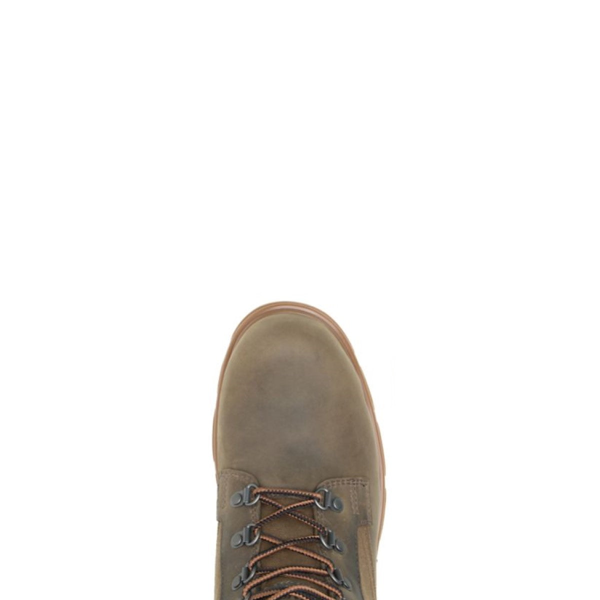 WOLVERINE W880201-EW DRUMMOND WP MN'S (Extra Wide) Gravel Leather/Canvas Work Boots