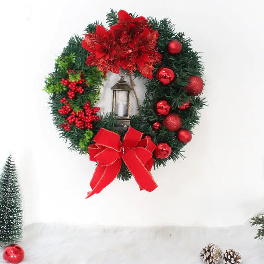 Christmas Pine Cone Wreath