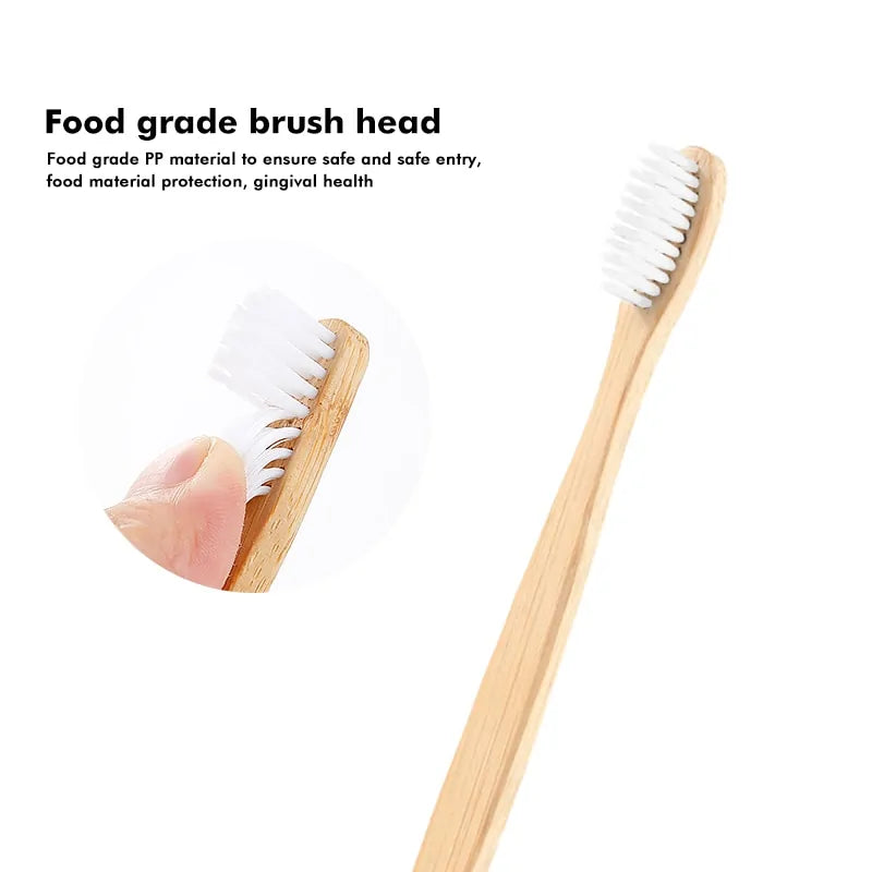 EcoKiss - Natural Bamboo Toothbrush