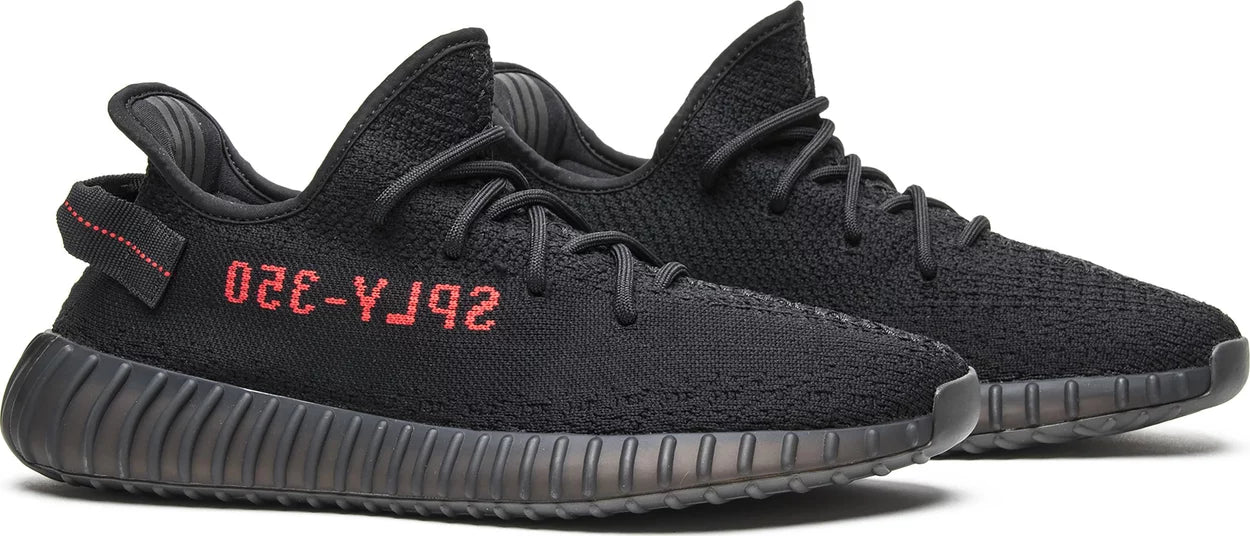 adidas Yeezy Boost 350 V2 Black Red or "BRED" (2017/2020) Sneakers for Men