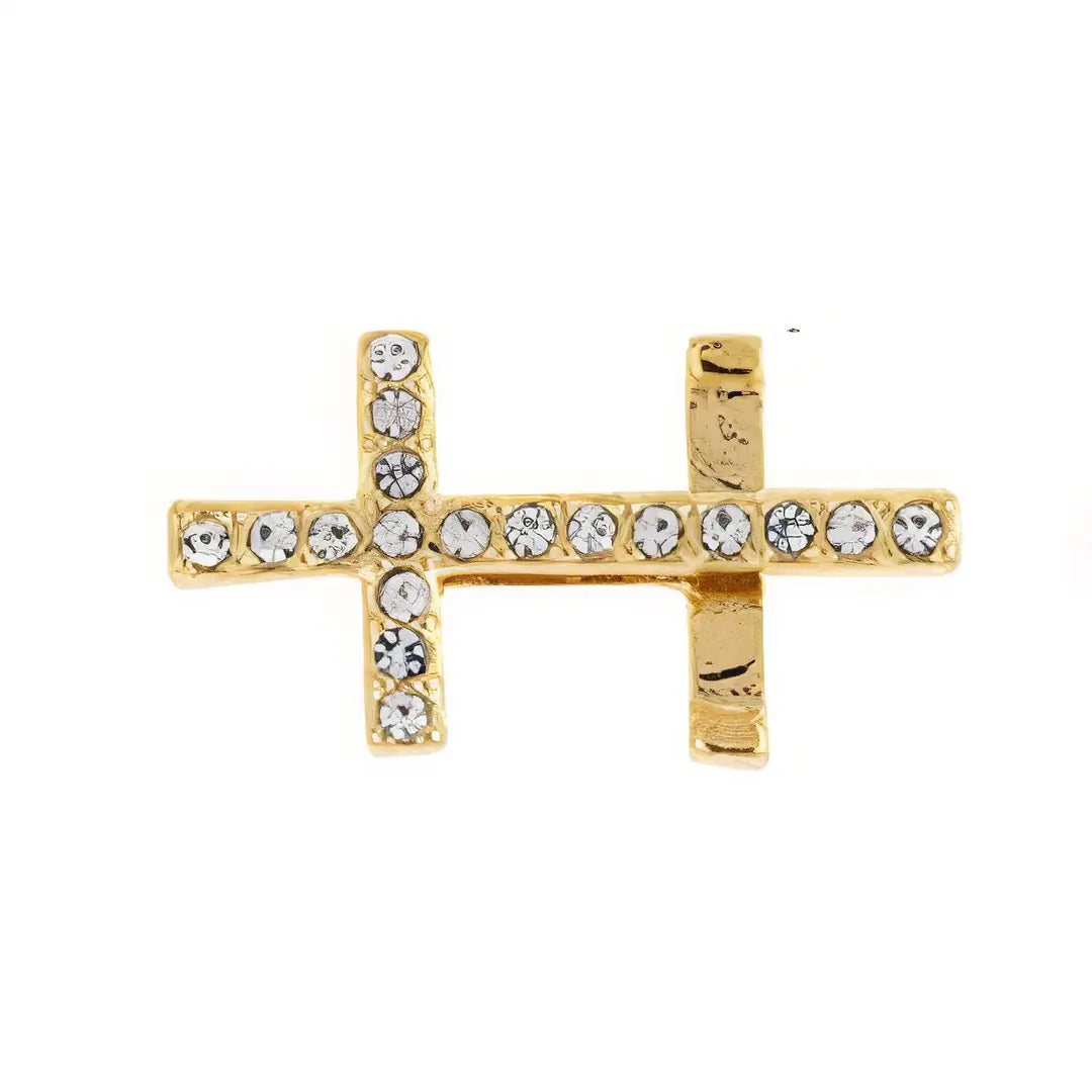 Pavé Cross Charm