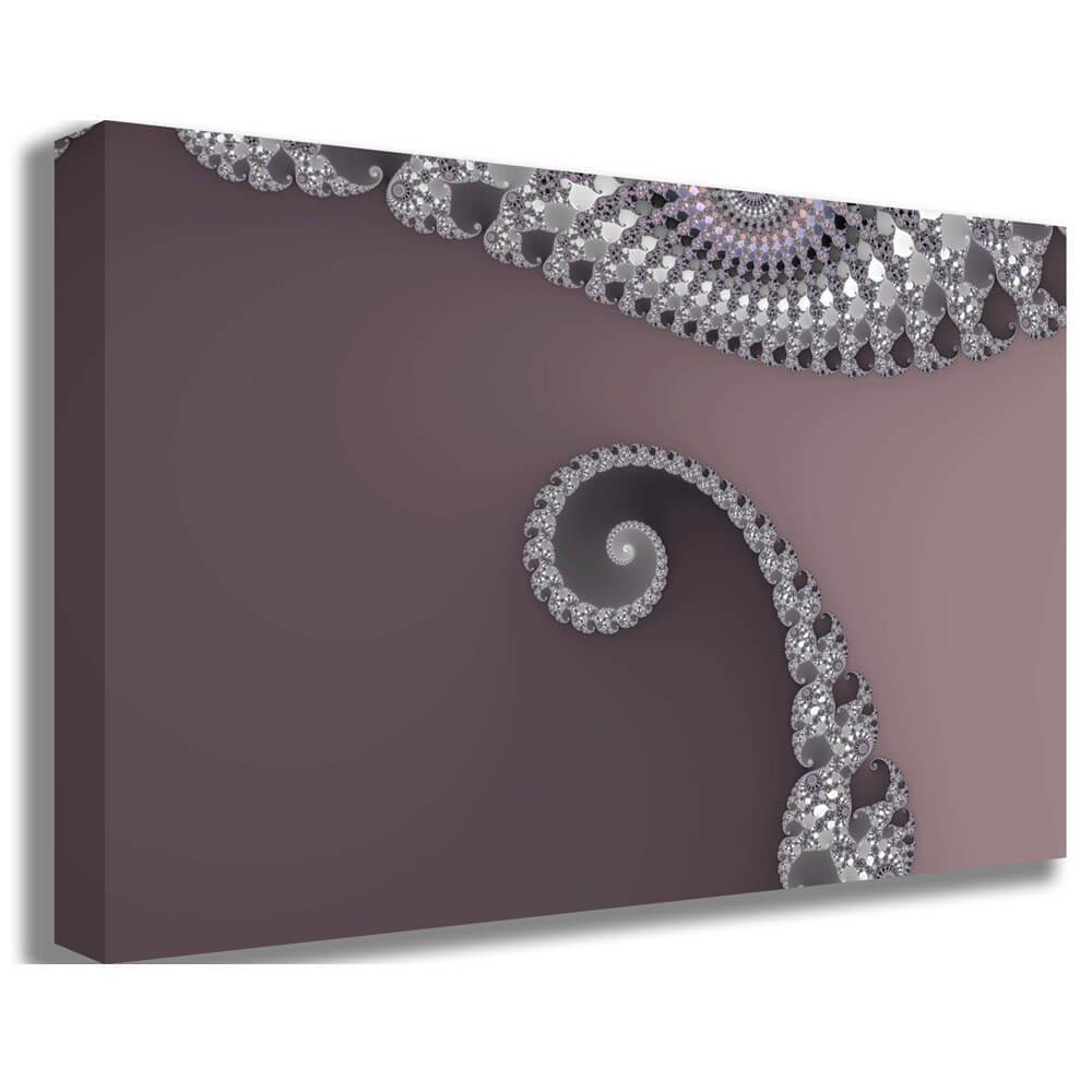 Backlund "Bugtail" Fractal Art Canvas Print (2 Sizes Available)