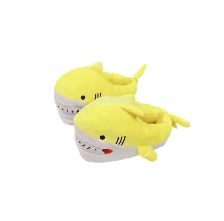 Cute Cartoon Shark Indoor Warm Home Cotton Slippers