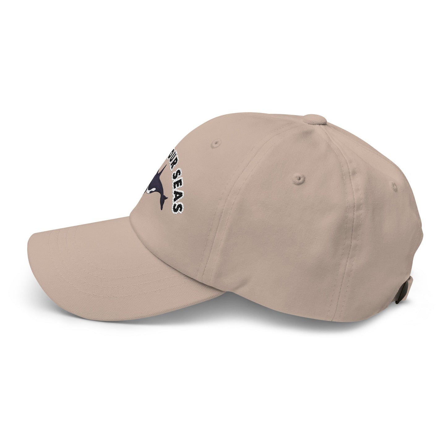 Save Our Seas Orca Dad hat: Pulls 4 pounds of ocean plastic!