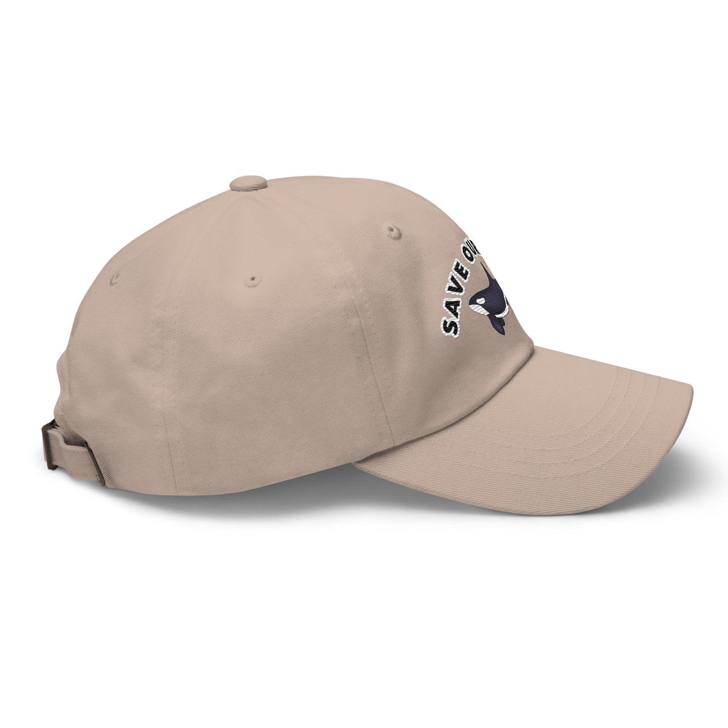 Save Our Seas Orca Dad hat: Pulls 4 pounds of ocean plastic!