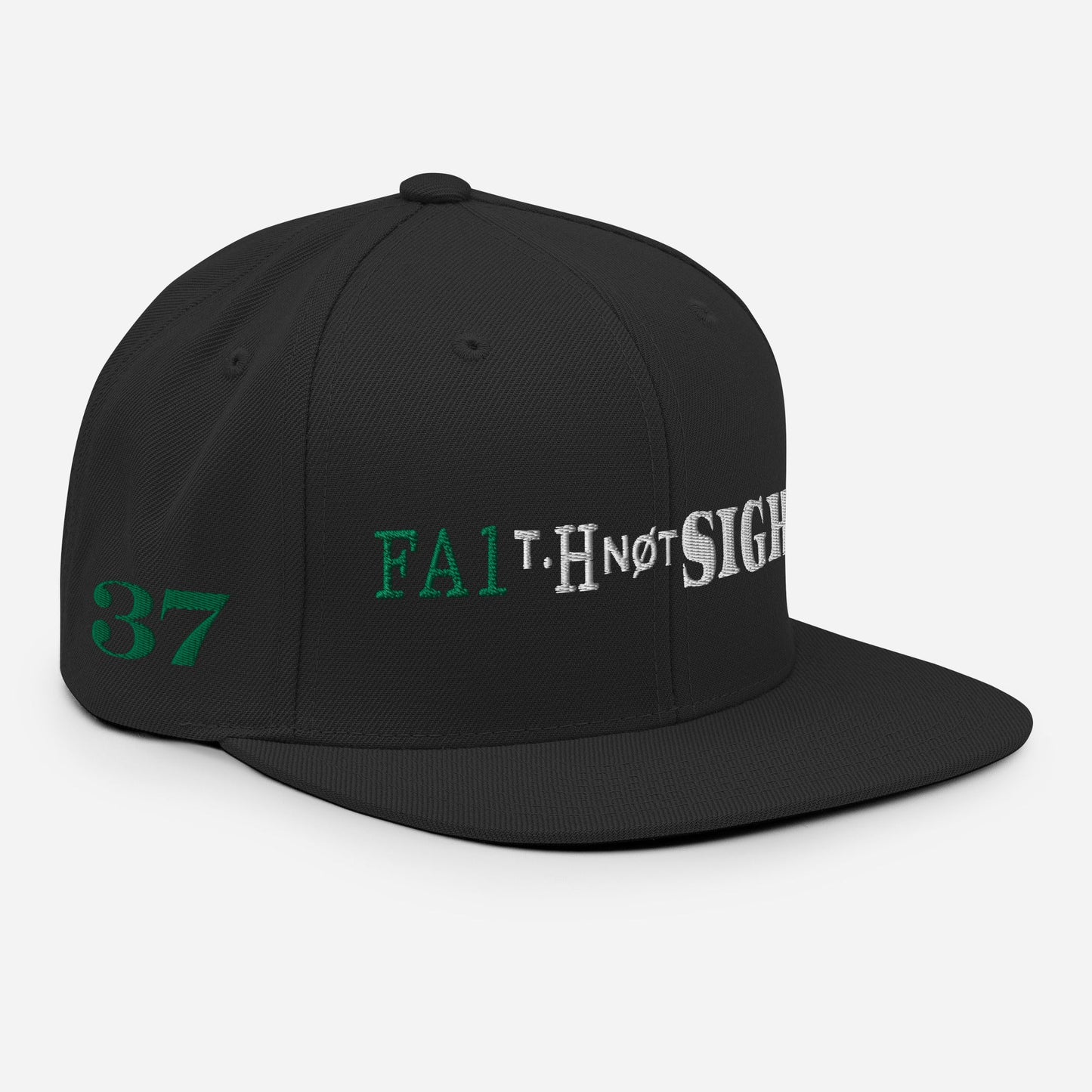 Faith Not Sight Snapback Hat