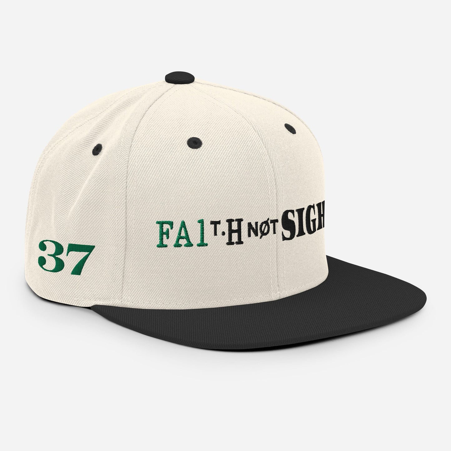 Faith Not Sight Snapback Hat