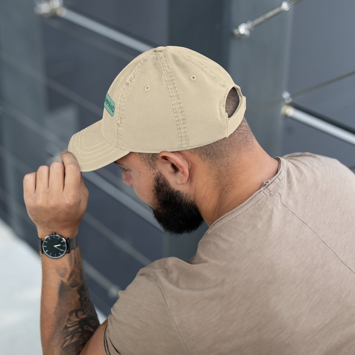 Veteran Command Distressed Dad Hat