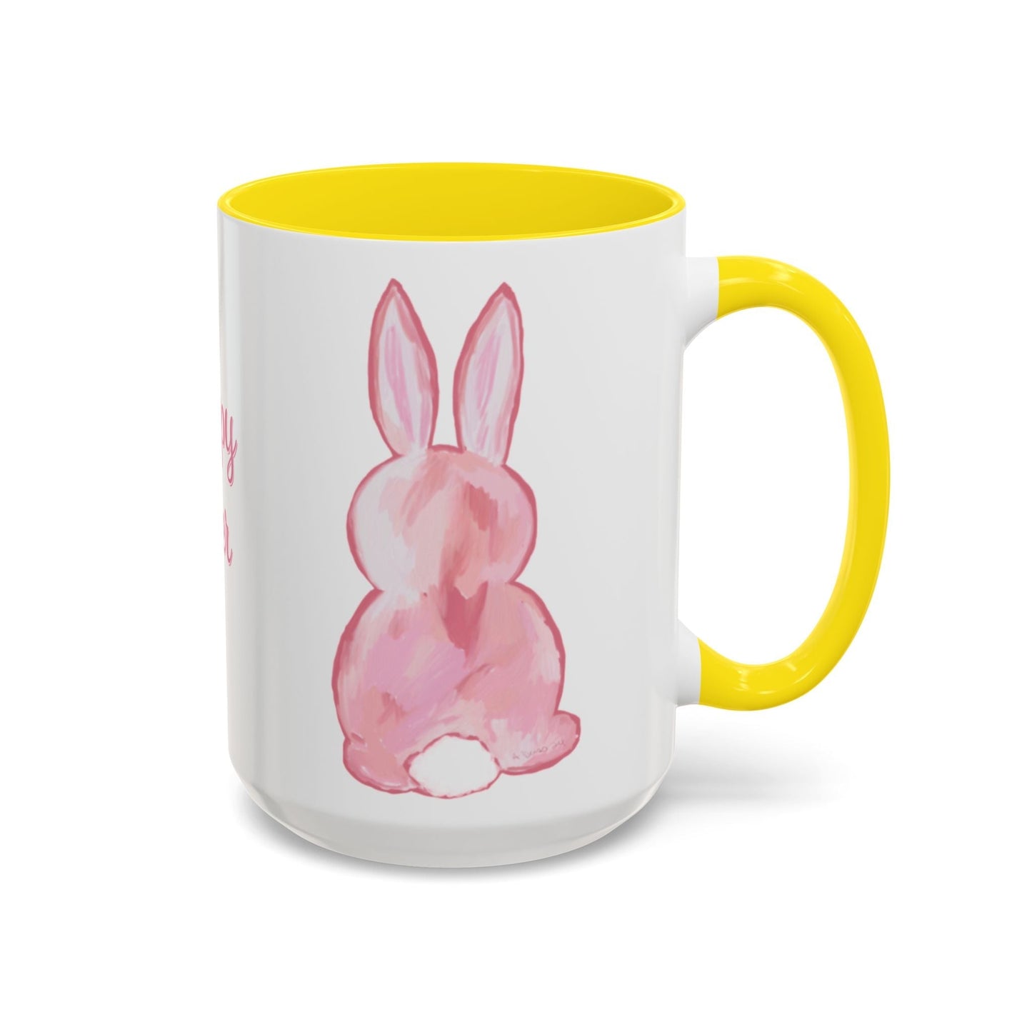 Easter Bunny Two Tone Ceramic Mugs (11oz & 15oz)