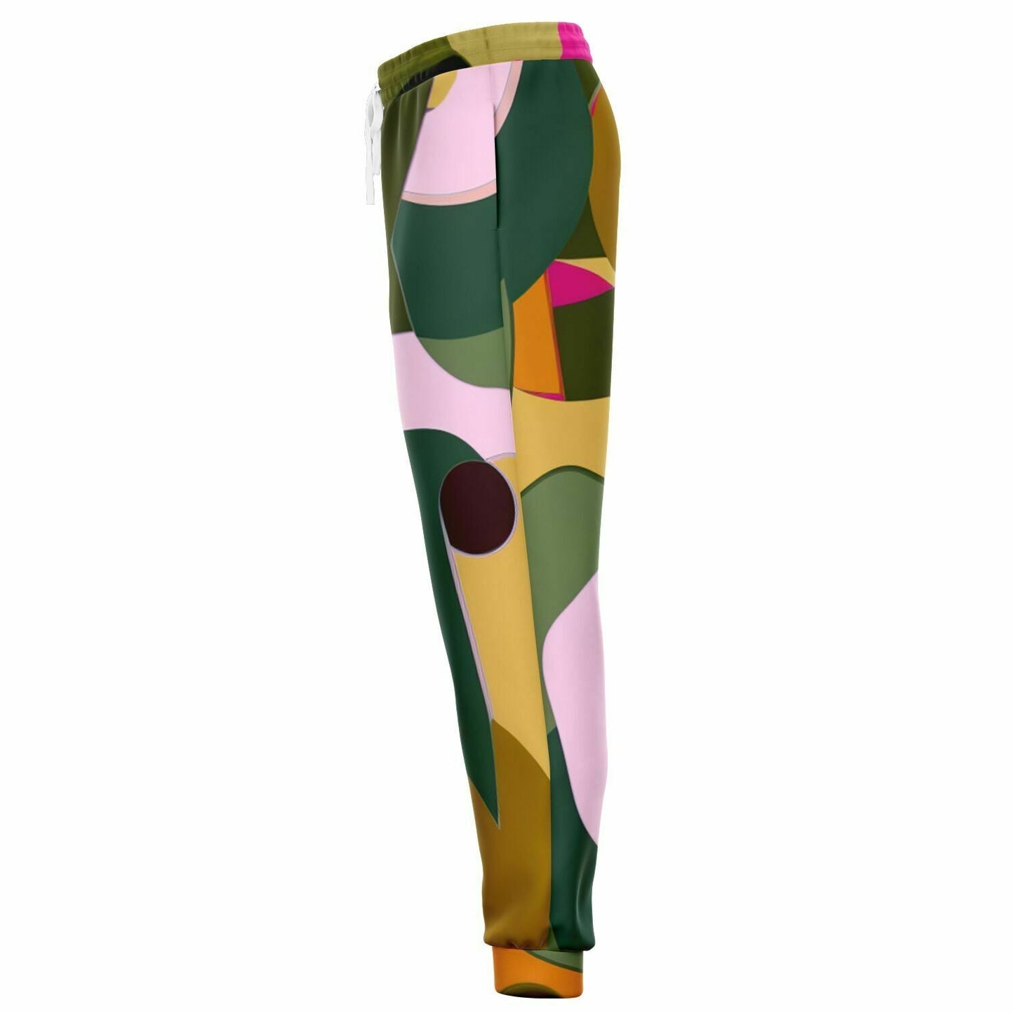 My 70s Retro Geo Eco-Poly Camo Unisex Joggers