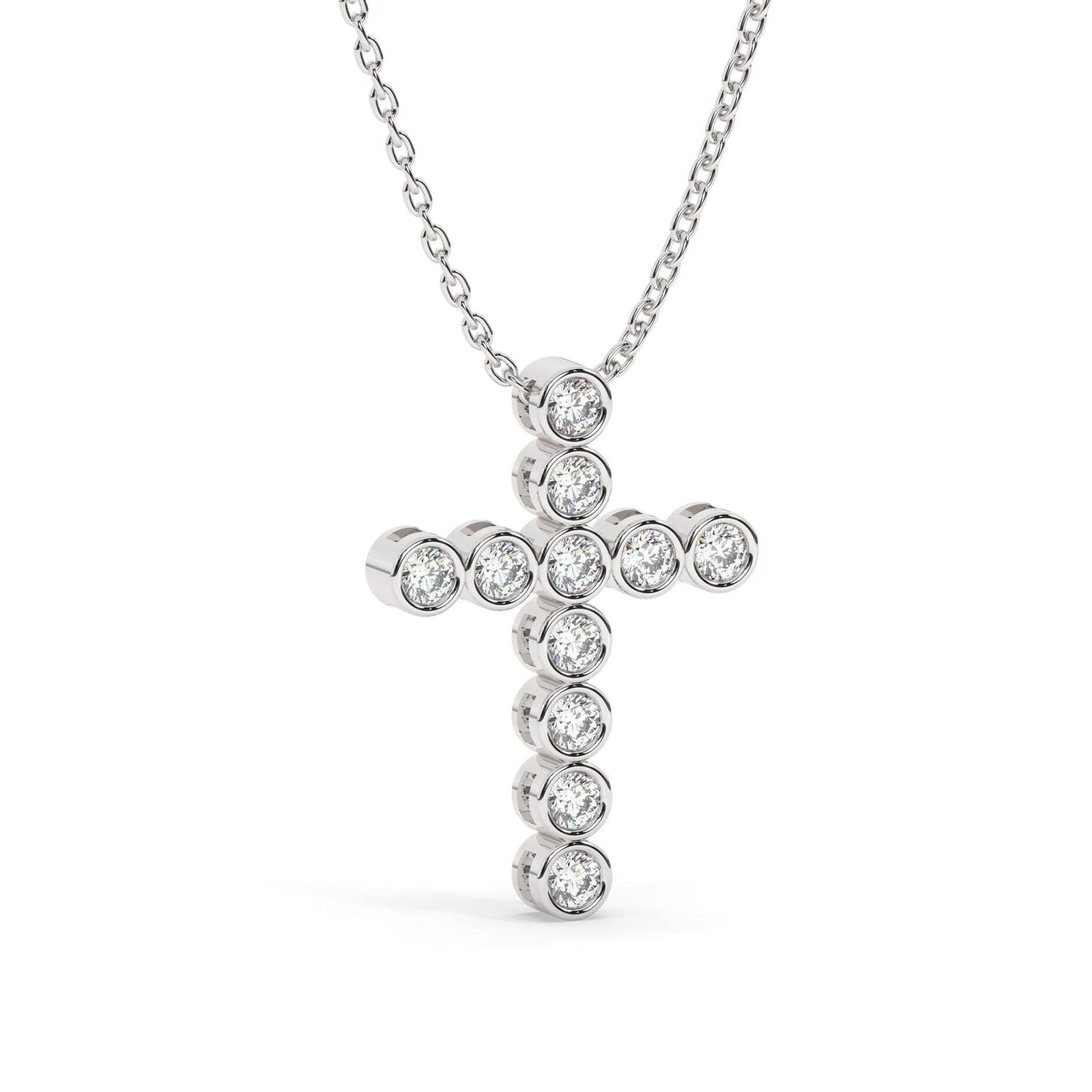 Diamond Cross Necklace