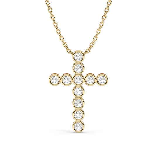 Diamond Cross Necklace