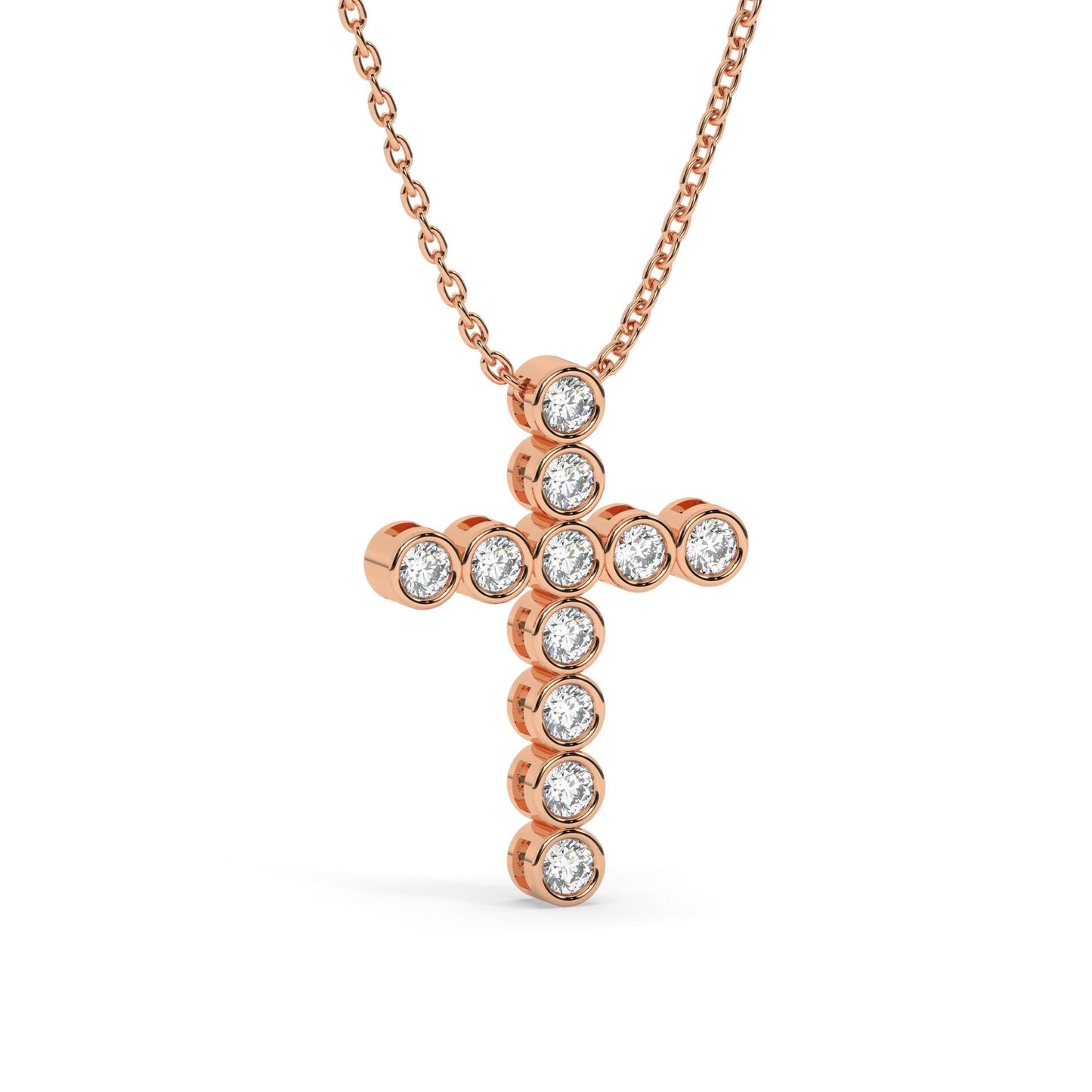 Diamond Cross Necklace