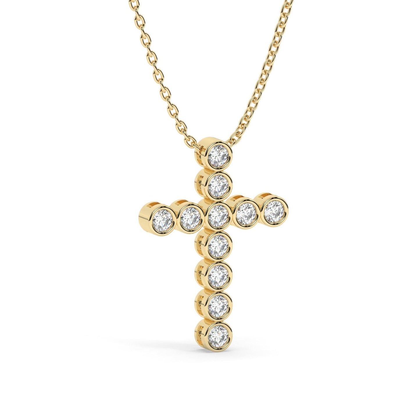 Diamond Cross Necklace