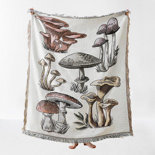 Magic Mushroom Throw