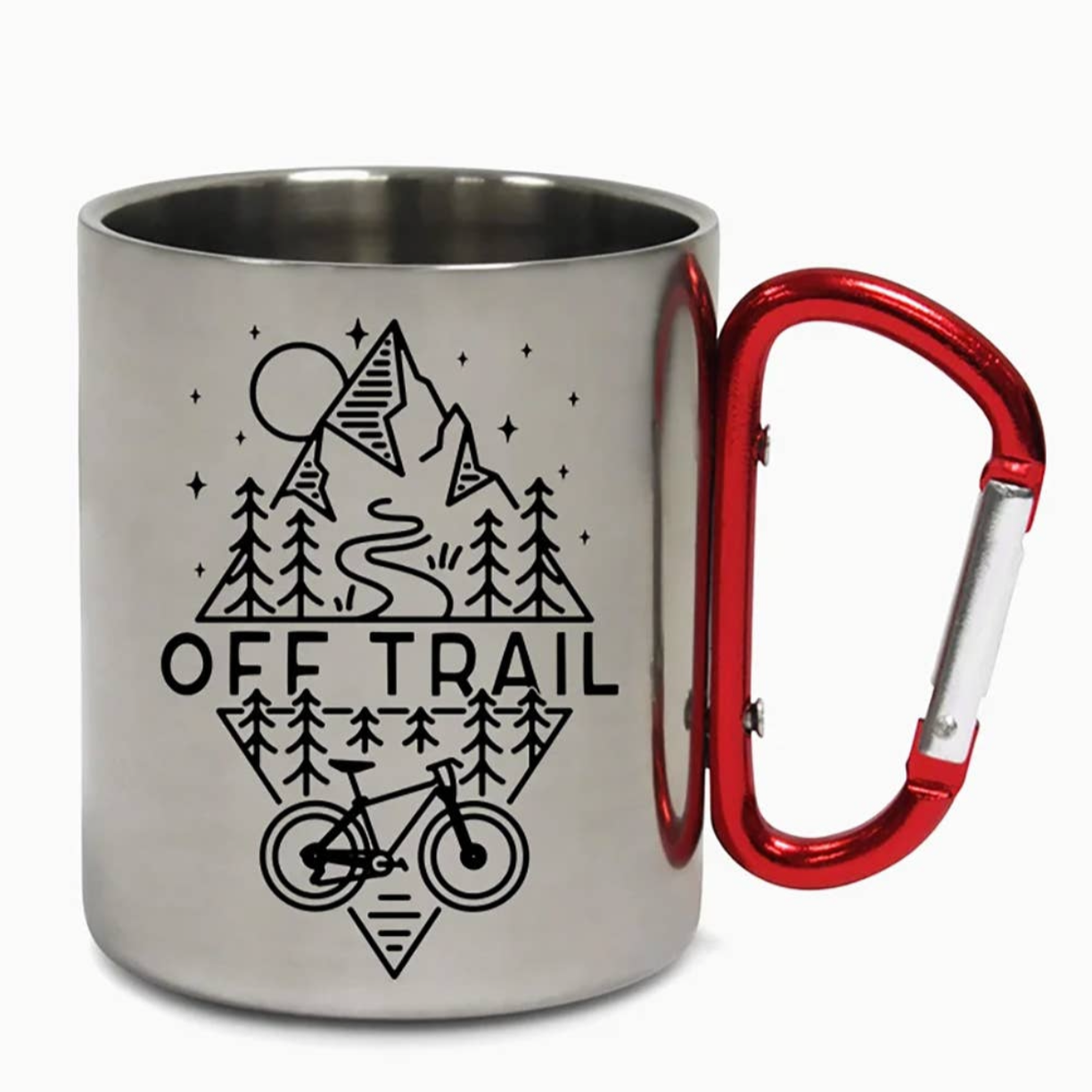 Carabiner steel Camping Mug