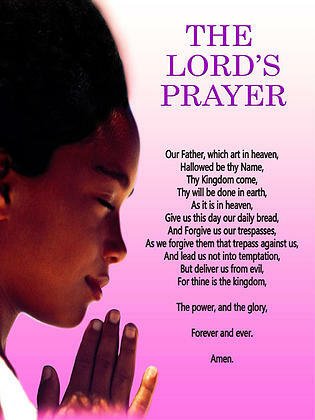 The Lord's Prayer Poster Girls (18"x24")