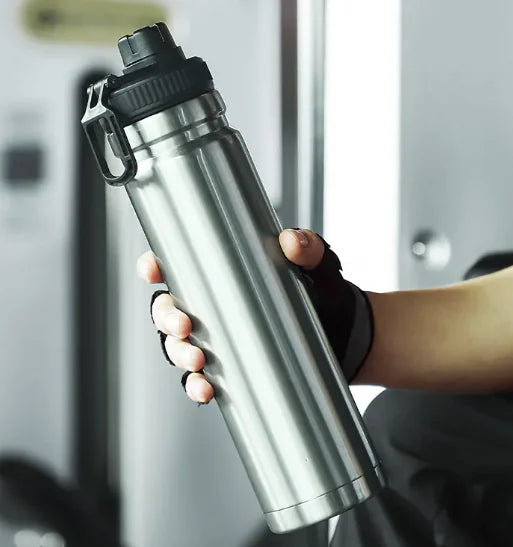 Large capacity stainless steel bottle