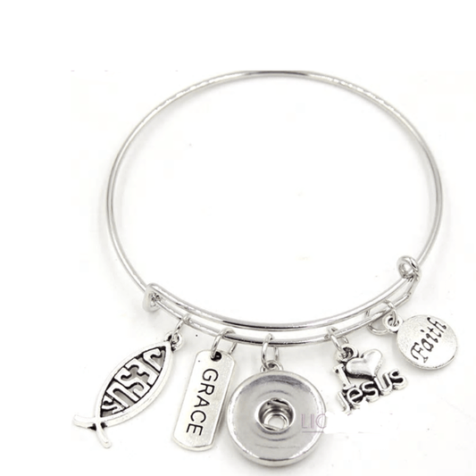 Bracelet - Christian - Faith - Jesus - Inspirational Bangle