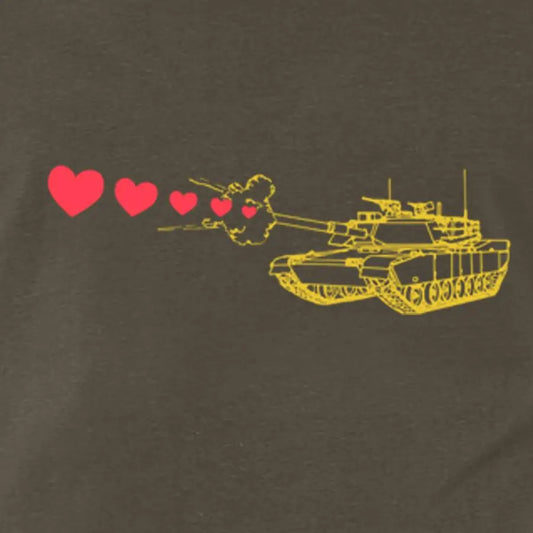 Men's Print Shirt - Love Tank